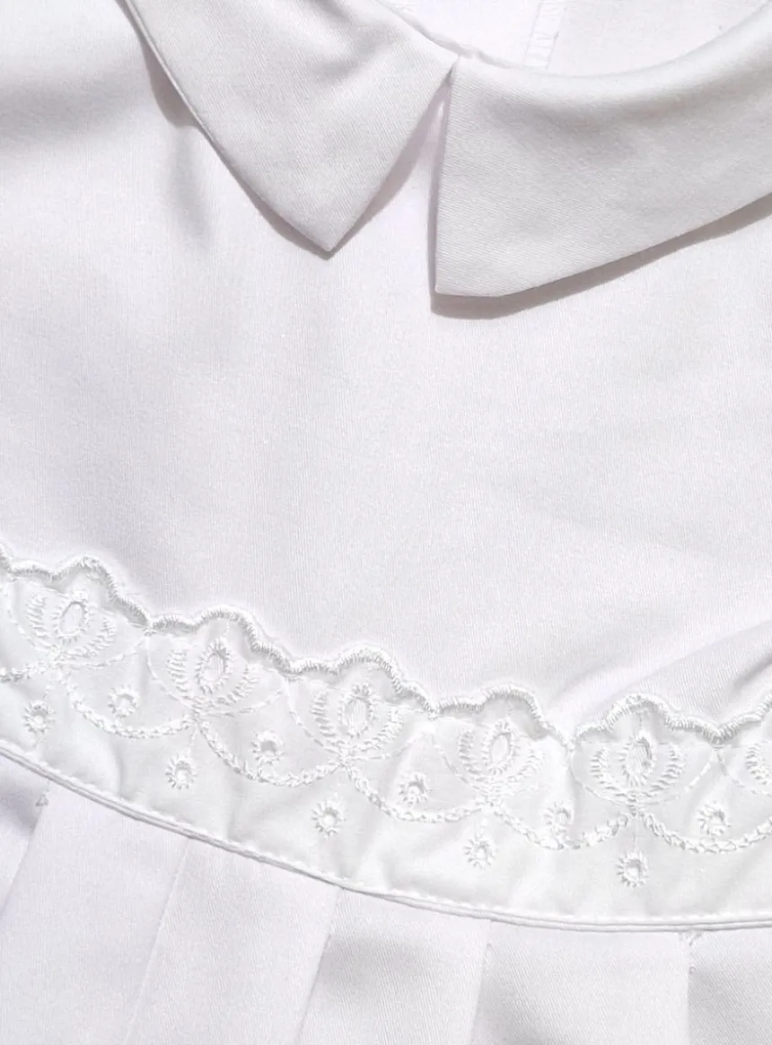 Tenue de baptême Garçon combinaison et tablier