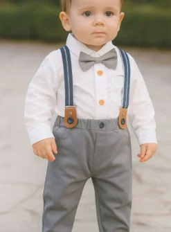Tenue de Cérémonie Grise pour Petit Garçon