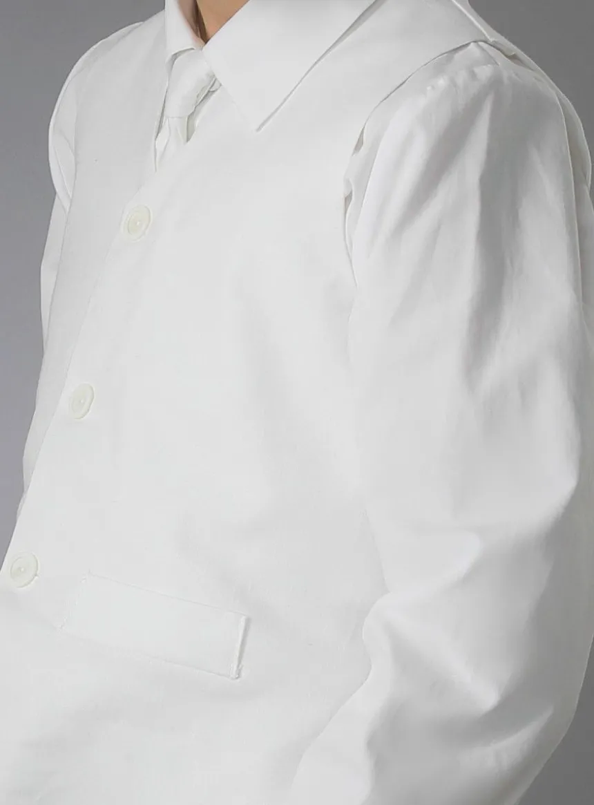 Tenue mariage garçon coton Oliver 4p.