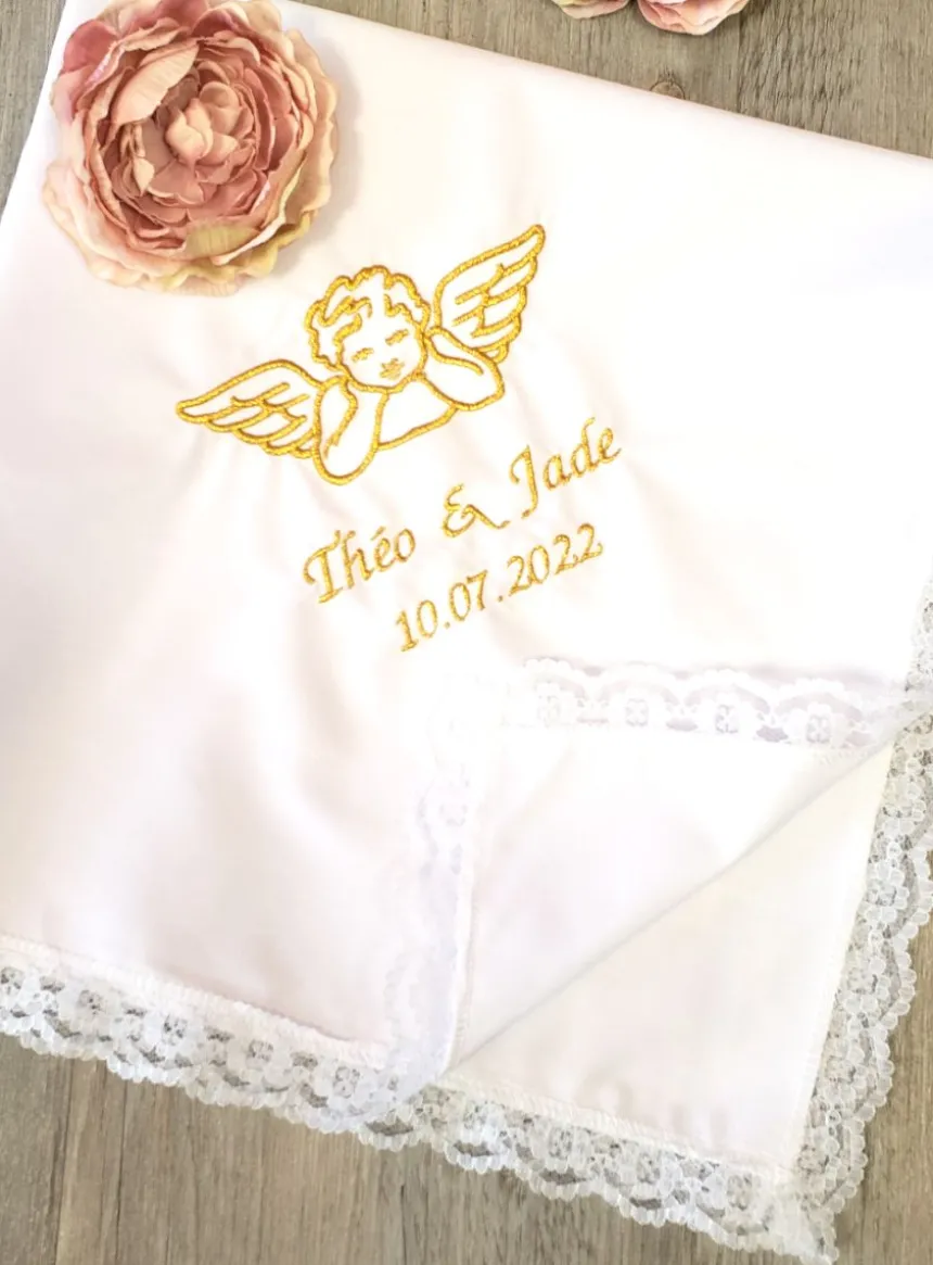 Tissu linge dentelle