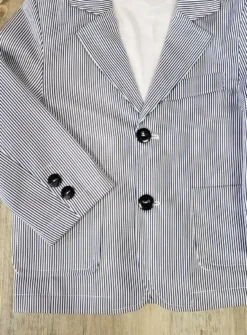 Veste costume bébé garçon rayée Johan II