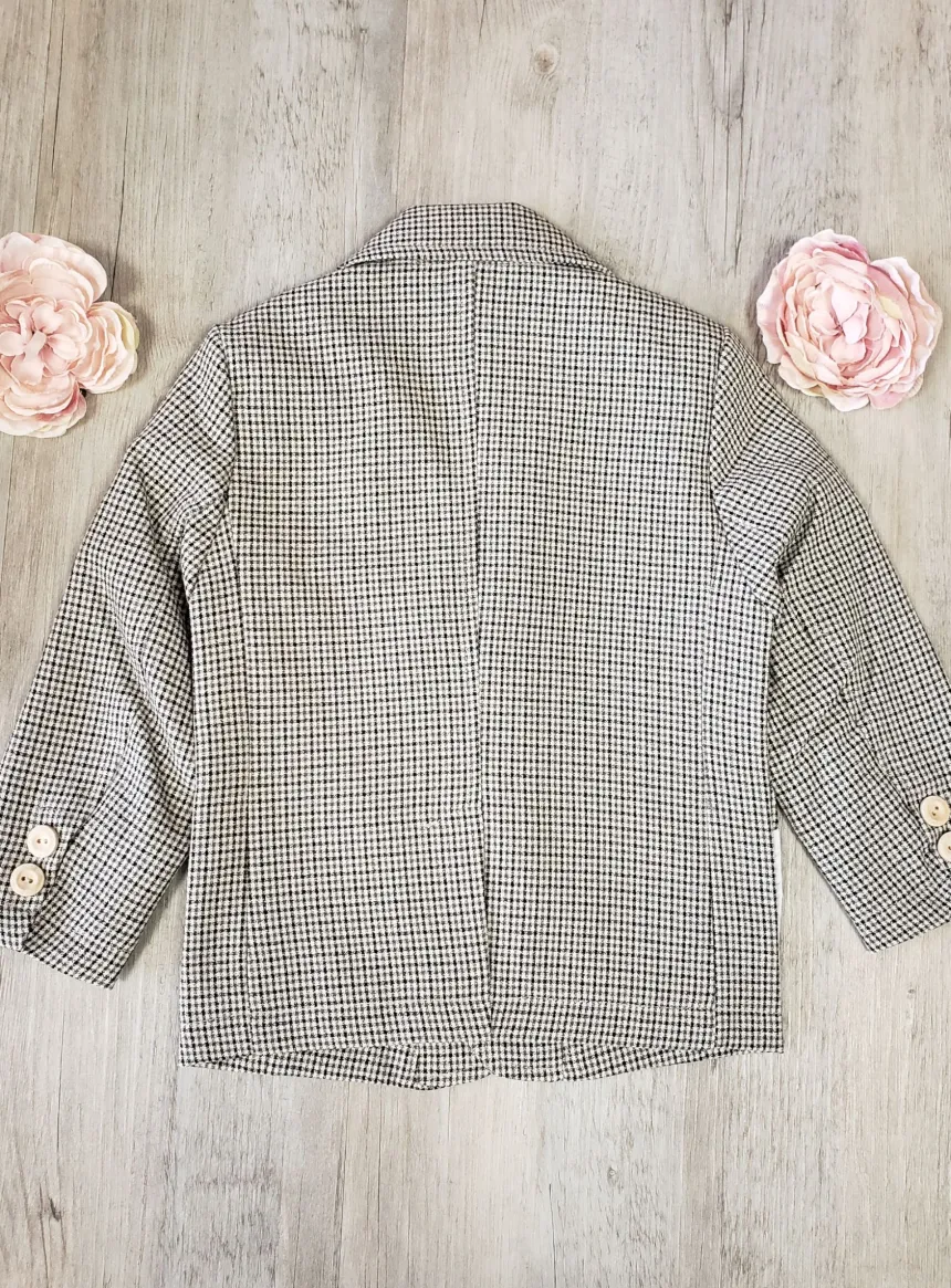 Veste cérémonie vintage bébé petit garçon Rafael II