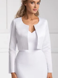 Veste de mariage pour femme en satin