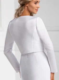 Veste de mariage pour femme en satin
