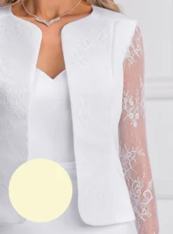 Veste en dentelle pour mariage