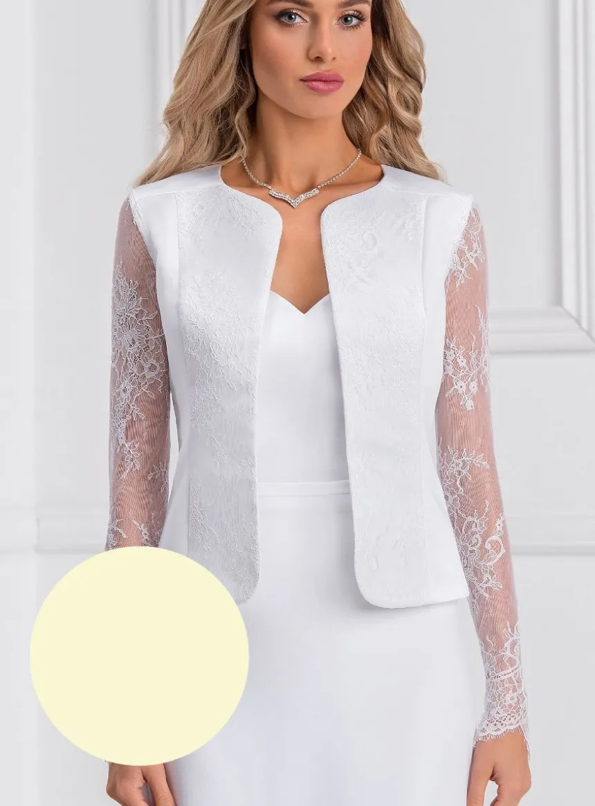 Veste en dentelle pour mariage