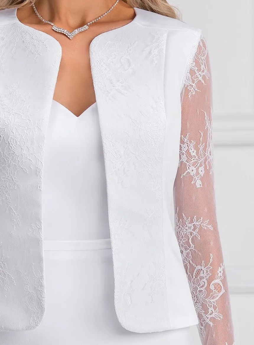 Veste en dentelle pour mariage