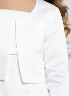 Veste fille en satin manches longues
