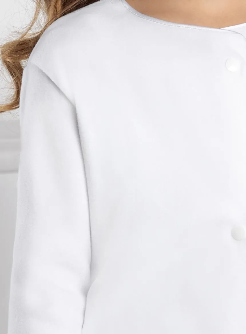 Veste polaire pour fille manches longues