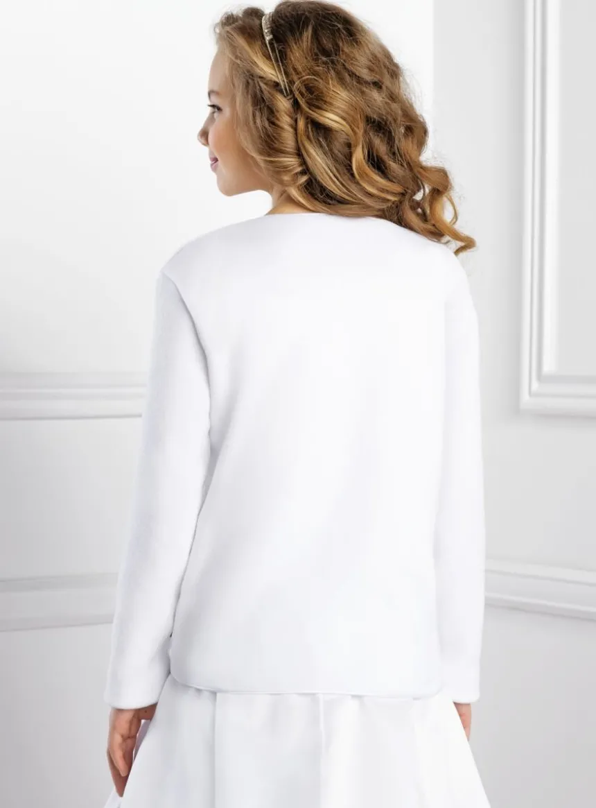 Veste polaire pour fille manches longues