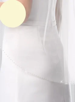 Voile de mariée avec strass