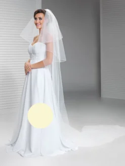 Voile de mariée couture
