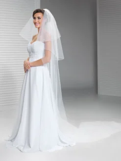 Voile de mariée couture