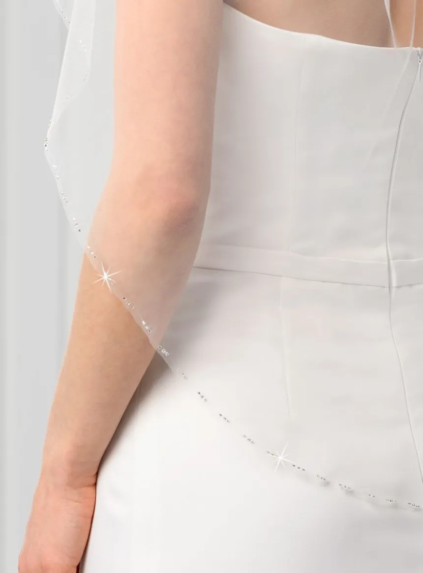 Voile de mariée strass femme